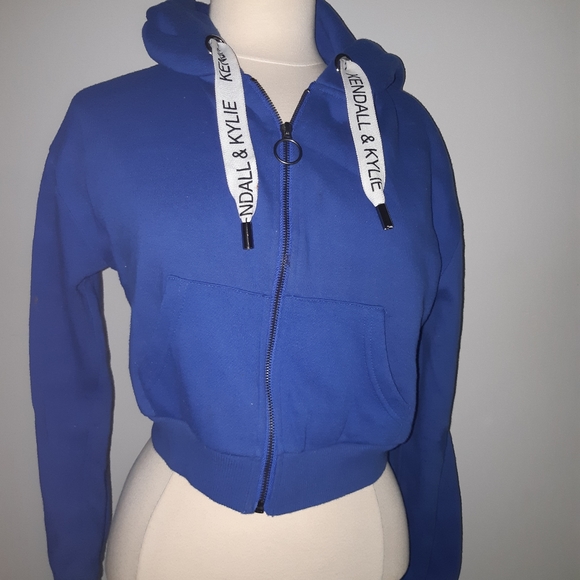 Kendall & Kylie Cropped Hoodies Size XS - Picture 2 of 16